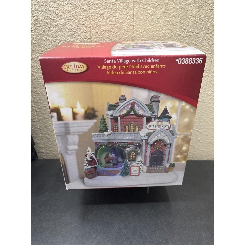 Holiday Living~Santa Village with Children~#0388336